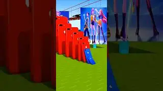 Crazy iPhone Domino Chain Reaction &ndash; K-Pop Beats! 🎤📱 #Shorts