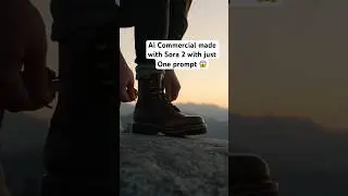 Sora 2 made this commercial from ONE prompt 🤯#sora2 #aicommercial #aiads