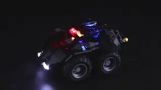 BriksMax Light Kit For Lego Batman Car 76112
