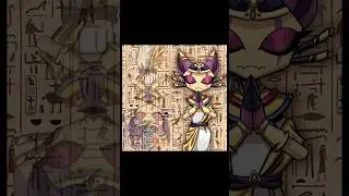 The Egyptian cat 😼 #edit #recommendations #dandysworld #animation #lol #cat #egypt #guenn #scraps