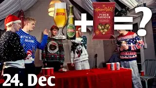 Pebernødder som beerpong-bold?! - 24. Dec | 2.n's Julekalender