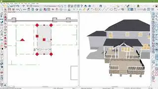 Chief Architect X10 Dual Pitch Roof