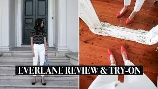 Everlane Review & Try-On Part 2 - Tops, Denim, Shoes & Dresses | Mademoiselle