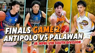 FINALS GAME 2.ANTIPOLO VS PALAWAN|JR.MPBL U18 SOUTH DIVISION PAL.1-0 GAME HIGHLIGHTS 