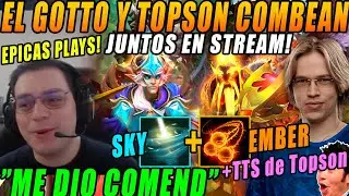 😲Matthew y Topson COMBEAN JUNTOS en stream EMBER + SKY😲SORPRENDEN a EUROPEOS
