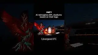 Premier League Stadiums Reimagined with AI part 1