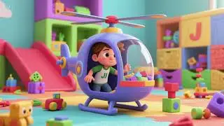 JJ and the Toy Helicopter Hide-and-Seek | Nursery Rhymes & Kids Songs