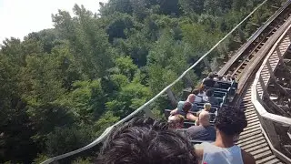 Shivering Timbers - Michigan's Adventure - Back Row (4K HD POV) - August 2025