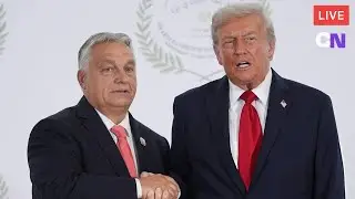 Trump meets with Hungarian PM Orb&aacute;n