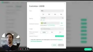 Crypto Yield Product - WhaleFin Earn - Choosing The Settlement Currency