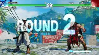 Street Fighter V standingfierce (Necalli) vs bane1234 (Rashid)