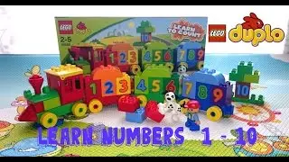 Lego Duplo Learn to Count Numbers Train