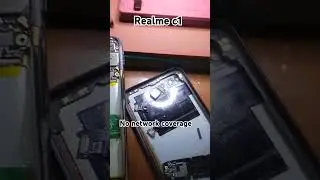 no network coverage realme C1 no sim #network #simcard #realme#tecnician #mobile #repair