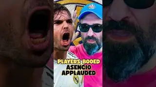 PLAYERS BOOED, NOT ASENCIO #realmadrid #soccer #shorts #football