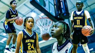 12U AAU Basketball🔥🔥Anthony Edwards AE5 2031 vs Born Beast | NGS Atlanta Hardwood Classic