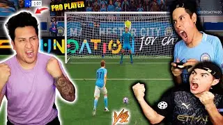 RAMIRIN & EDSON FDB vs PRO PLAYER de FIFA (EDDY OZ) *partido muy INTENSO*