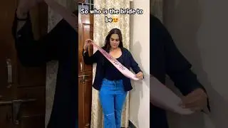 Bride to be 🥰 #bridetobe #bride #masti #party #wedding #lovemarriage
