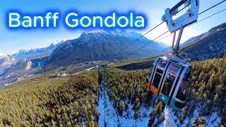 Banff Gondola Sulphur Mountain & Lake Minnewanka | Insta360 X4 DJI Action 5