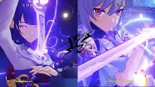 Raiden Shogun Electro Archon VS Keqing Electro Queen - Aggravate Team!!