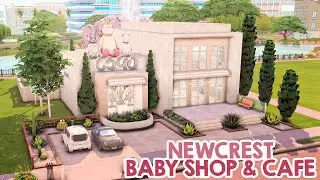 Newcrest Baby Shop & Cafe | NO CC | The Sims 4 Speed Build