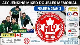 FEATURE: Gill/Hewitt vs. Lang/Lang - Draw 3 - Aly Jenkins Mixed Doubles Memorial [2]