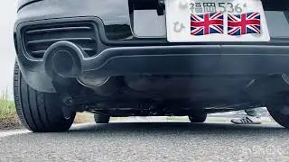 BMW MINI R55 JCW standard exhaust(sports mode) 　R55 JCW ノーマルマフラー サウンド(スポーツモード) 迷你車