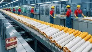 Inside the Factory Manufacturing Process That Produces 5 Million Cigarettes Daily