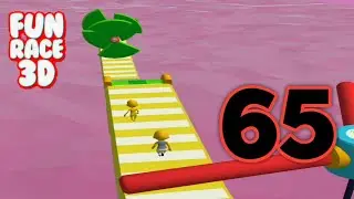 Fun Race 3D Gameplay walkthrough Level 65 (Android & iOS) #shorts