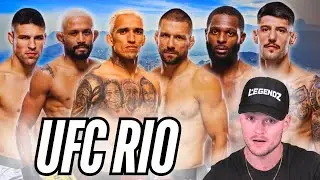 UFC Рио Оливейра против Гамрота: самые уверенные прогнозы