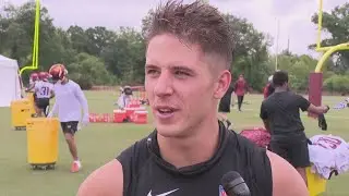 First day of Commanders training camp