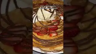 My favourite crepes 😍🍓🍫🍨
