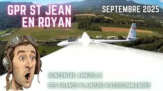 Grands Planeurs radiocommand&eacute;s ST JEAN EN ROYAN 2025