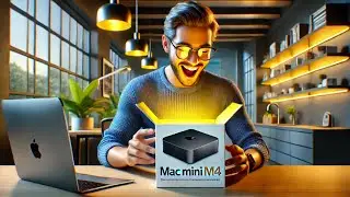 Mac Mini M4 16/256 Unboxing i Uruchomienie Test Łącza Wifi, FT464