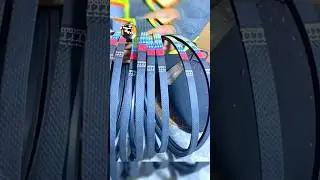 Incredible Mass Production of V-Belt
