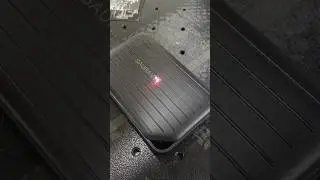 UV Laser Marking on Mobile Portable Power Bank #powerbank #portablecharger #laser #print
