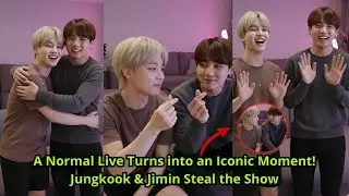 THE SWEETEST LIVE SCENE?! Jungkook & Jimin Take Fans' Minds Off-Screen