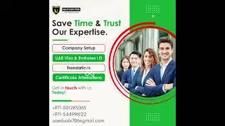 Save Time & Trust our Expertise.Company Setup UAE Visa & Emrits Id  Contact us +971-501285063
