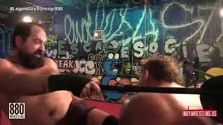 KC Warr против MV Young – одиночный матч | Легендарное лето 880 Wrestling