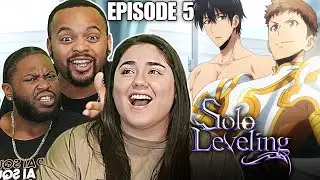 The Betrayal | Solo Leveling Episode 5 Reaction - First Time Watching