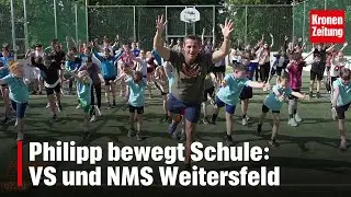 Philipp bewegt am Mittwoch, 14.5.: Zu Gast in der VS und NMS Weitersfeld