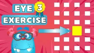 Движущийся Квадрат - 3 Уровень | упражнения для скорочтения