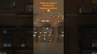 Первые роды в RimWorld 😂