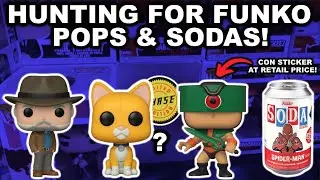 I Found A Con Sticker Pop At Retail Price! (Funko Pop Hunting)