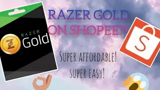 How to buy Razer Gold on Shopee | Shopee Hack 101 | Very affordable
