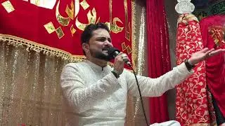 Janab Raza Abbas Zaidi Bolo Saare Ali Ali Ali live at Jashan e imam Ali at Bait e Wali e Asr NJ
