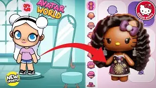 Hello Kitty Outfits in Avatar World 🌍#avatar-jozef #avatarworld #sanrio #hellokitty #tocaboca
