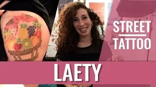 STREET TATTOOS - LAETY, DANSEUSE ET MOTARDE