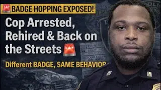 🚨 BADGE HOPPING EXPOSED! Cop Arrested, Rehired & Back on the Streets 😡