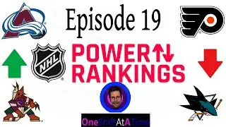 NHL Power Rankings for March 17th, 2023. Power Rankings #19 for 2022/23