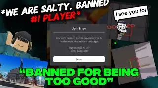 I Got BANNED in Roblox War Tycoon ( False Ban )